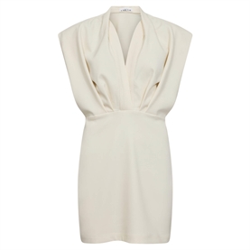 Haute L'Amitie L'egance Crop Drape Kjole, Pearl  
